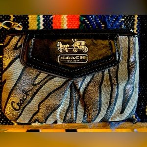 Coach wristlet / wallet purse